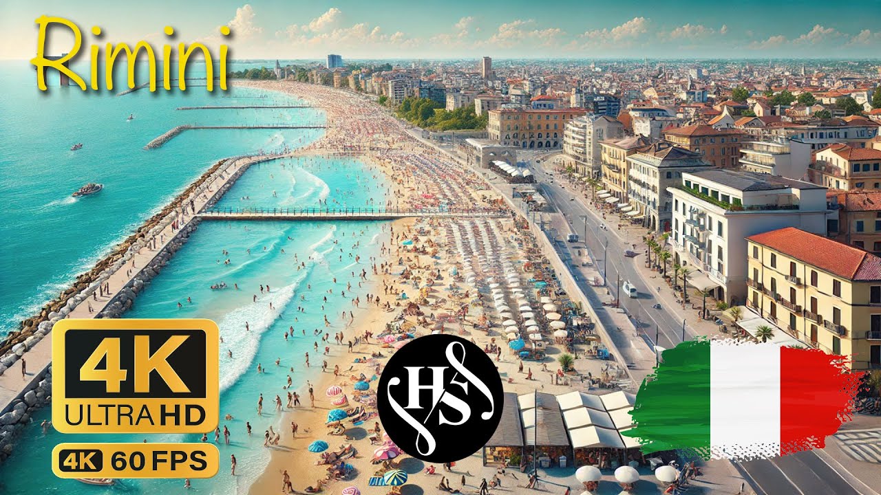 🏖 Rimini Walking Tour | Explore Italy’s Adriatic Coast & Historic Center 🇮🇹🌊