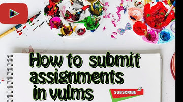 How to submit Assignment  all type of file in VULMS || by vu student help point #vulms
