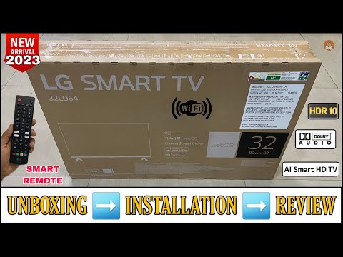 LG 32-inch 2023 Model TV Unboxing & Review: Overpriced and Missing Magic  Remote?! 📺 