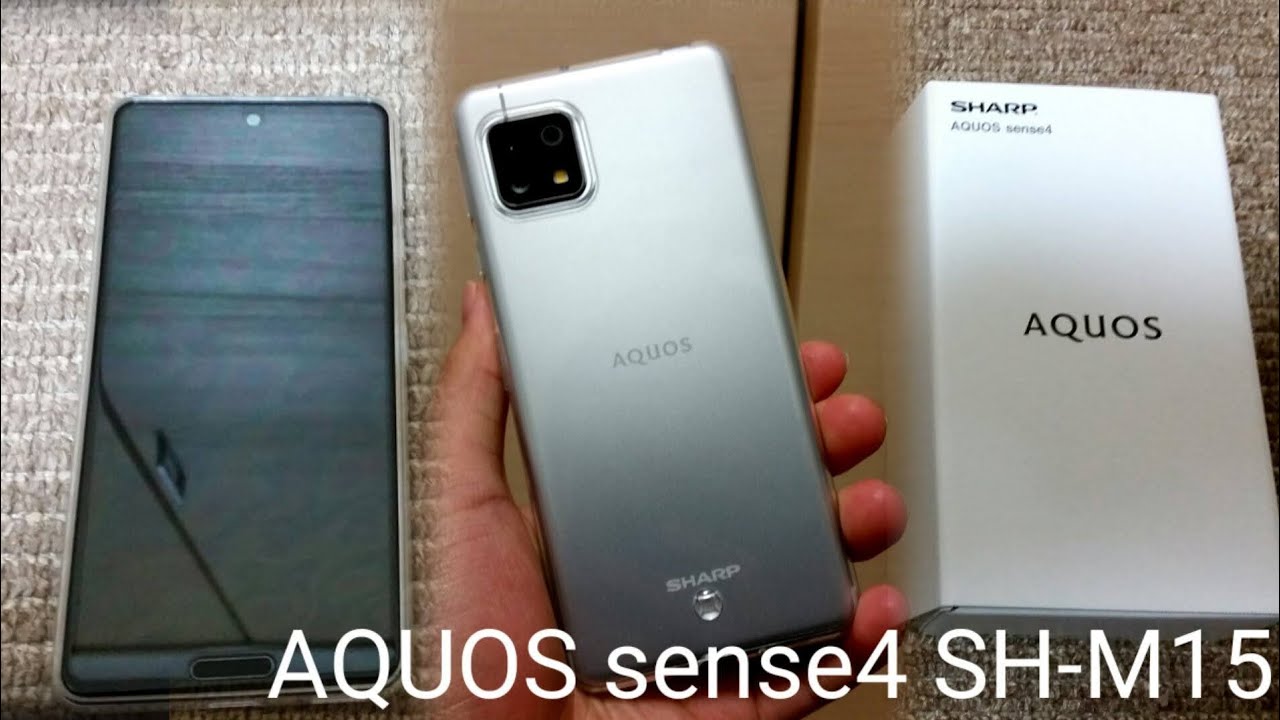 Sharp Aquos Sense4 SH-M15 Aquos Sense 4 SH-M15 Full phone 