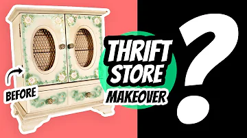 Thrift Store Makeover - Creepy Music Box Edition