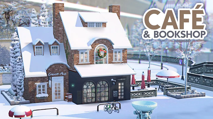 Snowy Caf & Bookstore  // The Sims 4 Speed Build