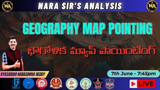 Geography Map Pointing Made Easy: TSPSC & APPSC Exam Guide #tspsc