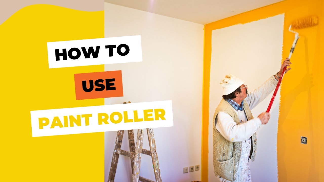 Yllee® | How to use a paint roller properly - YouTube