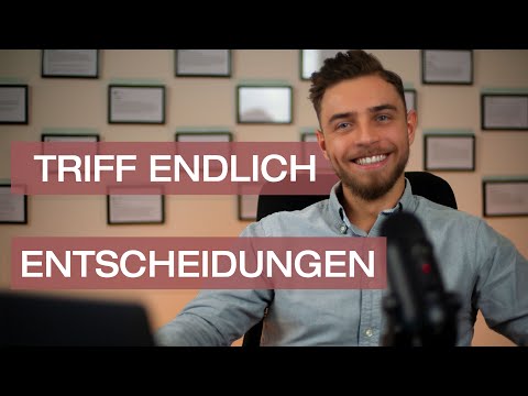 Video: Wie lange dauert eine schnelle Entscheidung?