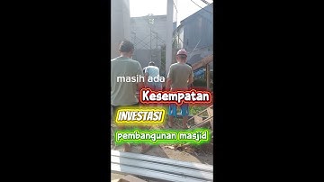 Donasi Pembangunan Masjid #jalanyangjauhjanganlupapulang #donasi#wakafonline #sumbangan#pembangunan