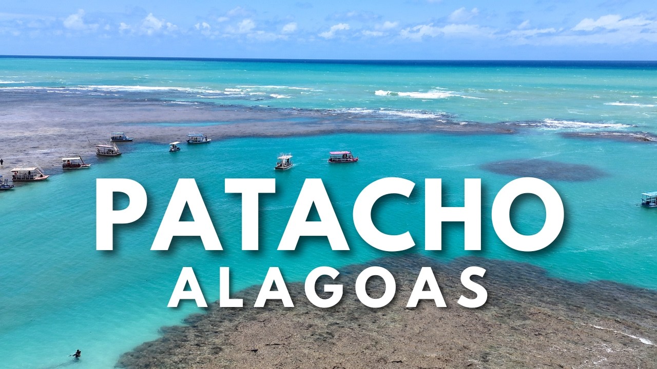 PRAIA DO PATACHO, ALAGOAS: O que fazer, piscinas naturais e pousada [4K]