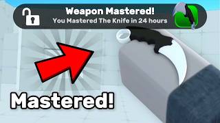 I Mastered The Knife In 24 Hours! (Roblox Rivals)