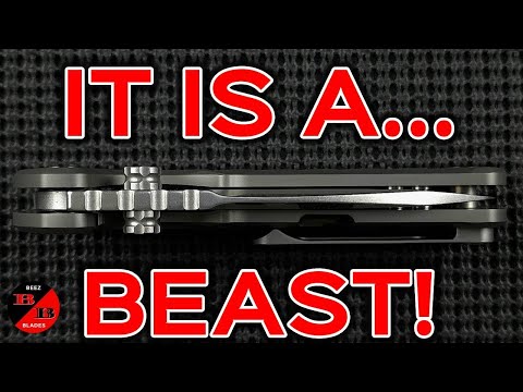 THIS IS A BEASTLY KNIFE! IT IS A BIG KNIFE! I FREAKIN' LOVE IT!