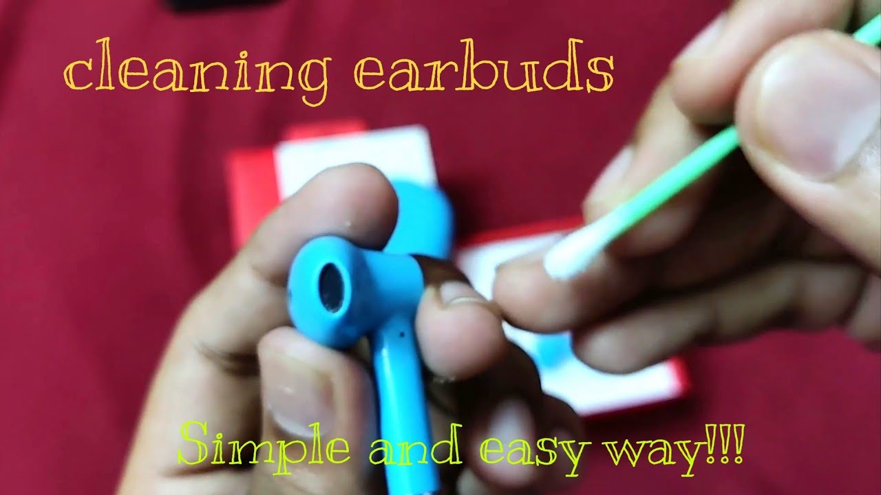 How to clean Ear buds- The right way!! | cleaning oneplus earbuds ...