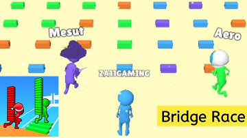 Bridge Race - Gameplay Walkthrough - All Levels Gameplay Android, iOS (Levels 4 to 6)