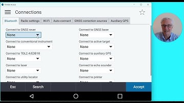 Bluetooth Connection between  Access 2023.10 on a Windows Based Device and a GNSS Receiver