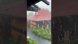 Rainstorm at Disneys Polynesian Village Resort