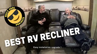 Best RV Recliner RecPro travel trailer renovation travel trailer remodel motorhome