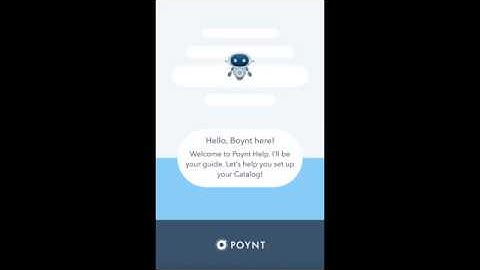 Setting up your Poynt Catalog