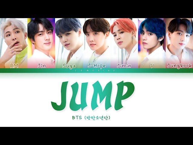 BTS - JUMP (방탄소년단 - JUMP) [Color Coded Lyrics/Han/Rom/Eng/가사] class=