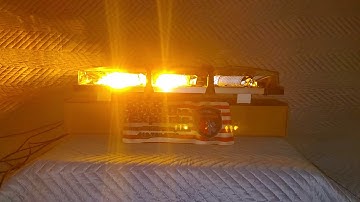 NRoads 24" Dual Color Amber White Mid Size Led Lightbar