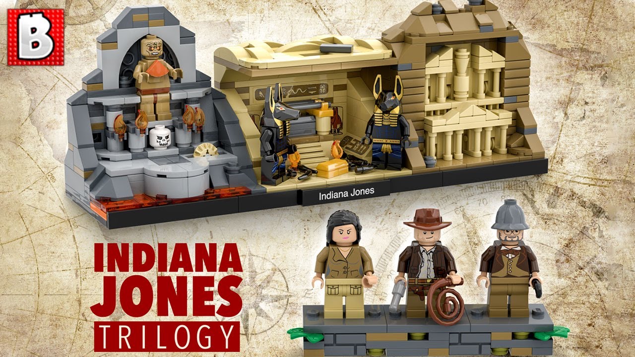 Indiana Jones Trilogy Gets 10,000 Votes for IDEAS | LEGO News