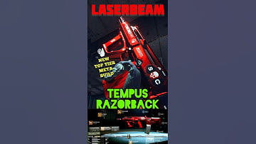 The TEMPUS RAZORBACK Best Class is LASERBEAM ⚡️ | Meta Build | MW2 | COD Warzone #shorts #viral
