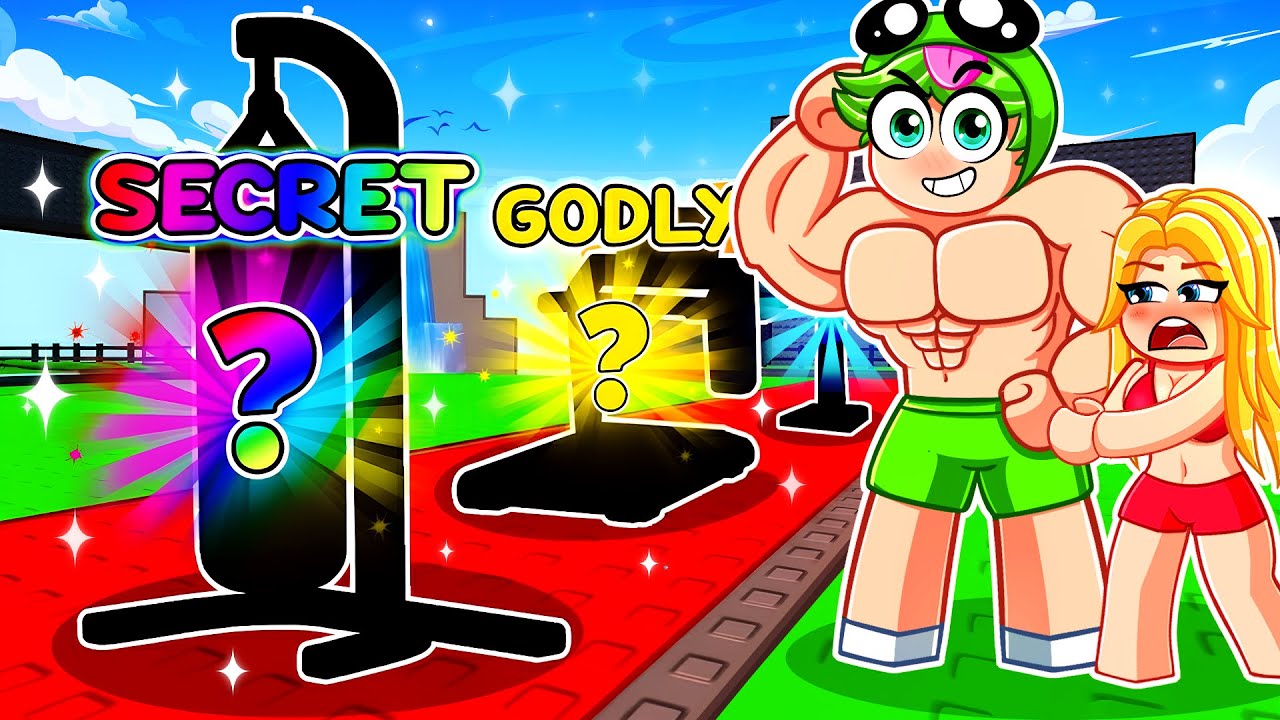 РИЗЗИНГ МОЕЙ БЕЗУМНОЙ ФАНАТКИ В Roblox Укради спортзал!