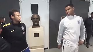 Rashford: “yo Neymar sunny innit” [FOOTAGE]