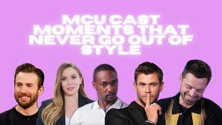 marvel cast moments that never go out of style | part 1