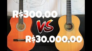 Violão de R$300,00 VS R$30.000,00 - Fabio Lima