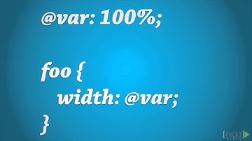 Learning LESS: What Is a Variable and How Does It Work? | packtpub.com