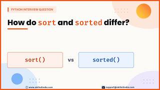 Python sort() vs sorted() | Key Differences for Coding Interviews