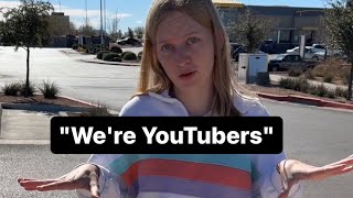 We're YouTubers....of course we.....