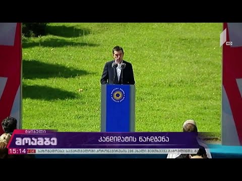 #არჩევნები2020 მაჟორიტარი დეპუტატობის კანდიდატების წარდგენა