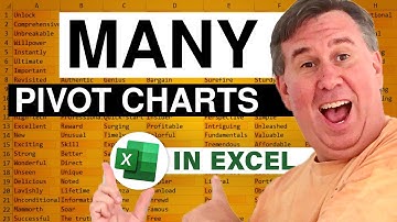 Excel - Many Pivot Charts: Episode 1346