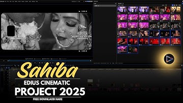 Sahiba Edius Cinematic Song Project Free Downlaod 2025 || SURESH EDITS