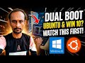DUAL BOOT UBUNTU AND WIN 10? STEP BY STEP