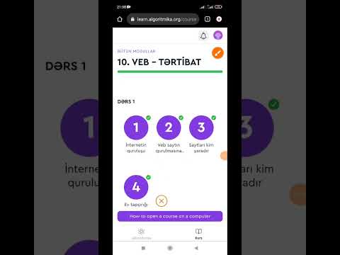 Telefon vasitəsi ilə Rəqəmsal platformasına (şagird) giriş və elektron dərsliyə baxmaq qaydası.