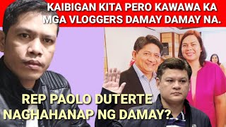 VP SARA KINAWAWA NI GADON. REP PAOLO DUTERTE NAGHAHANAP NG DAMAY? LIVE ...