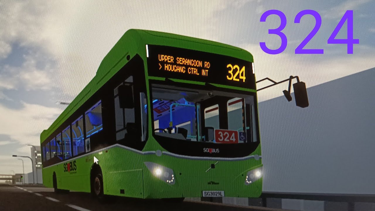 Roblox Hougang Volvo B5LH - SG3029L on 324