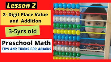 Abacus for beginners preschool kids| Math and Addition| How to start Abacus easy way |3.5 yr Toddler