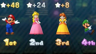 Mario Party 10  Mario vs Peach vs Luigi vs Daisy  Airship Central