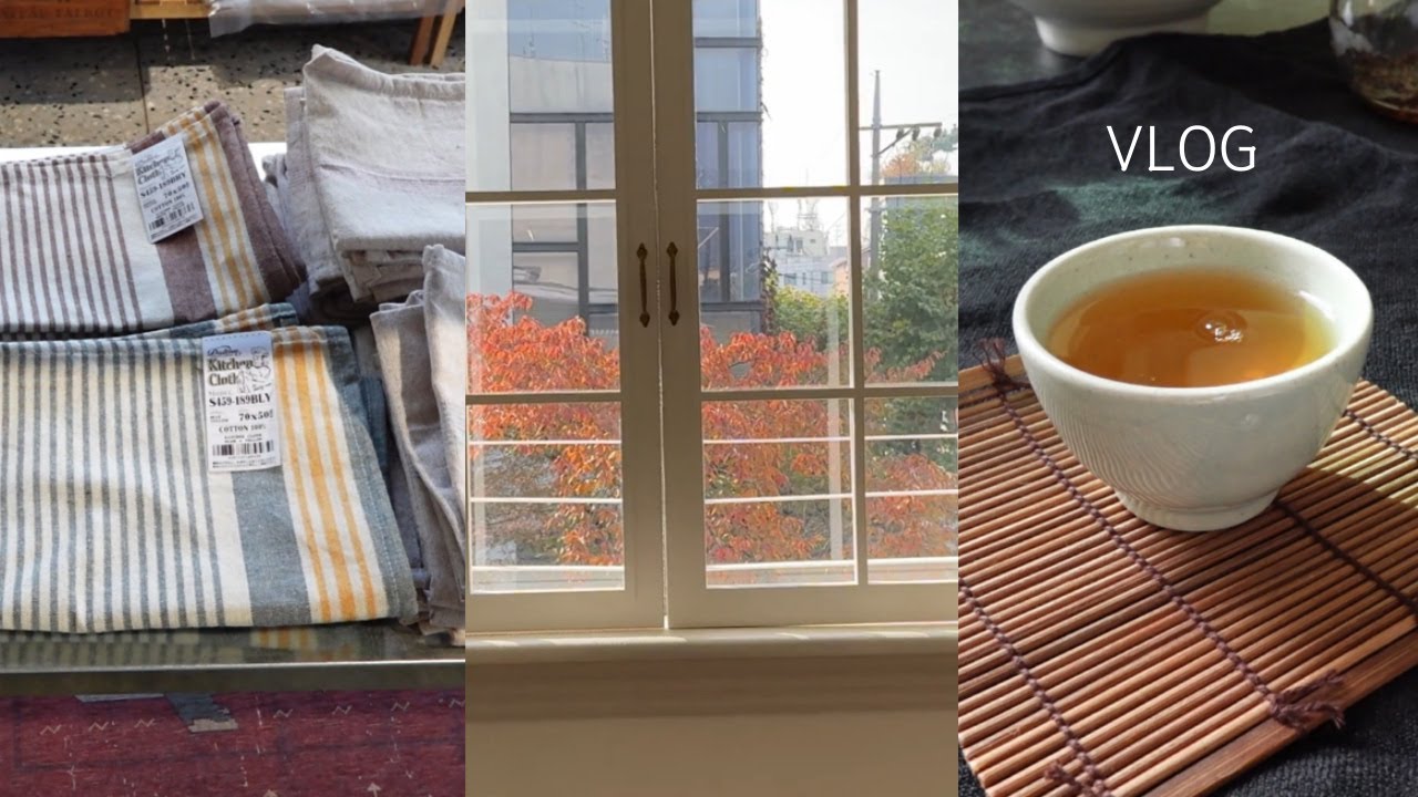 미역새우솥밥 만들고 🍅토마토라멘 먹고, 다도 수업 듣는 소소한 일상 브이로그 VLOG