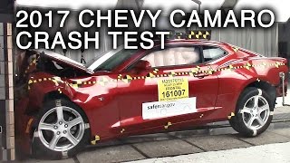 2017 Chevrolet Camaro Frontal Crash Test screenshot 5
