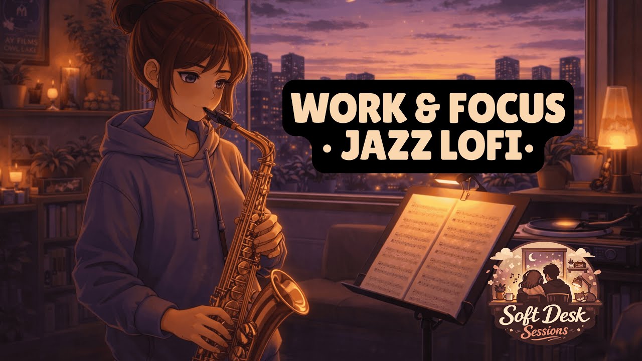 lofi neo soul jazz music ✨ 3 hours of smooth jazz beats for studying, working & relaxing