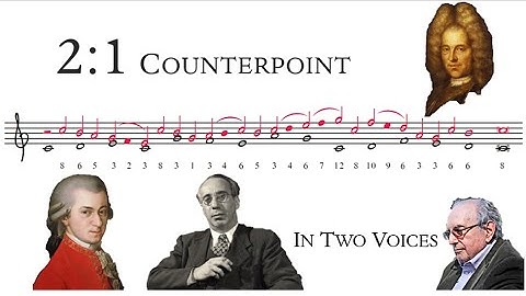 How to Compose 2:1 Counterpoint || Tonal Voice Leading 2