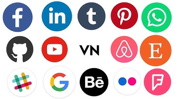 How to Add Social Media icons in your video using VN Video Editor