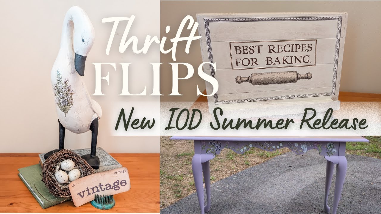 Комиссионные с трансферами из коллекции IOD (лето 2025) | Преображение с дизайном Iron Orchid