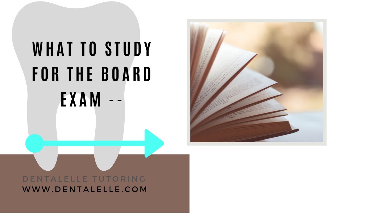 What To Study Now For the Dental Hygiene Board Exam YouTube