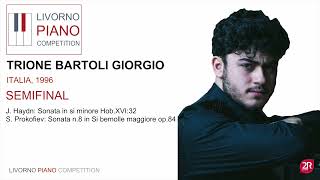 Giorgio Trione Bartoli - Fourth Prize at Livorno Piano Competition 2023 - Semifinal Round