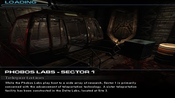 Doom 3 Resurrection of Evil - episode 7. Phobos Labs Sector 1: Teleportation