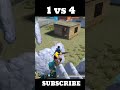 Destroyed in seconds |1 vs 4|#free fire mobile awm gameplay| #gaming | #freefiremax |#nonstop gaming