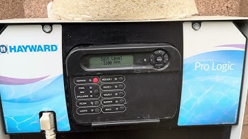 Fix for Hayward  pro logic display - flashing and beeping GLX-PL-LOC